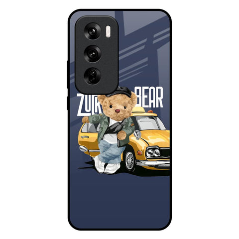 Adventurous Bear Oppo Reno 12 5G Glass Back Cover Online