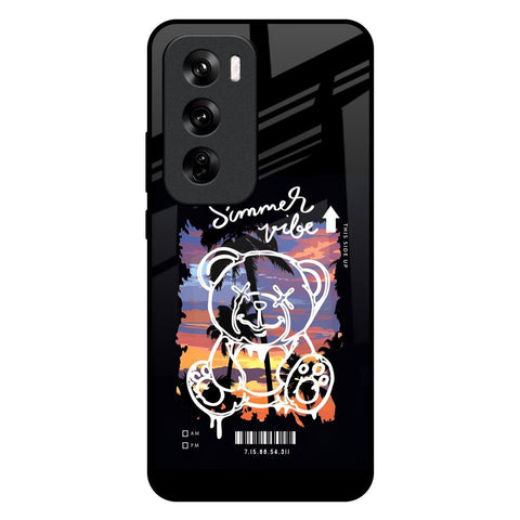 Summer Vibe Oppo Reno 12 5G Glass Back Cover Online