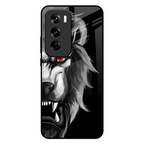 Wild Lion Oppo Reno 12 5G Glass Back Cover Online