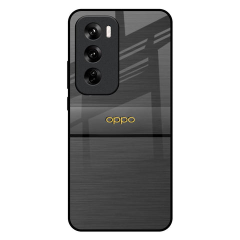 Grey Metallic Glass Oppo Reno 12 5G Glass Back Cover Online