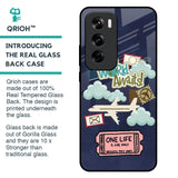 Tour The World Glass Case For Oppo Reno 12 5G