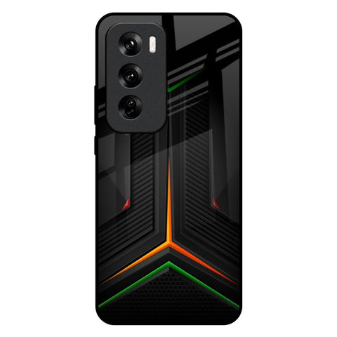 Modern Ultra Chevron Oppo Reno 12 Pro 5G Glass Back Cover Online