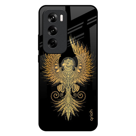 Mythical Phoenix Art Oppo Reno 12 Pro 5G Glass Back Cover Online