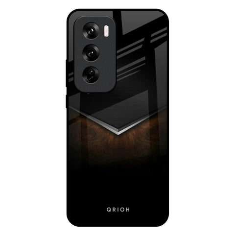 Dark Walnut Oppo Reno 12 Pro 5G Glass Back Cover Online