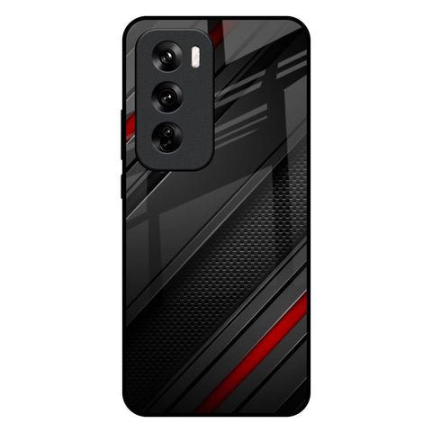 Modern Abstract Oppo Reno 12 Pro 5G Glass Back Cover Online