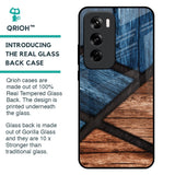 Wooden Tiles Glass Case for Oppo Reno 12 Pro 5G