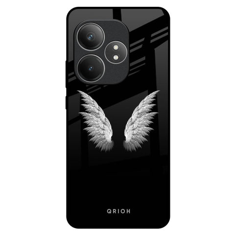 White Angel Wings Realme GT 6 5G Glass Back Cover Online