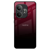 Wine Red Realme GT 6 5G Glass Back Cover Online