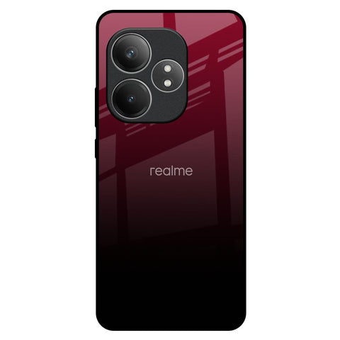 Wine Red Realme GT 6 5G Glass Back Cover Online