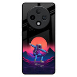 Retro Astronaut Oppo F27 Pro Plus Glass Back Cover Online