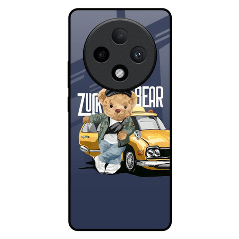 Adventurous Bear Oppo F27 Pro Plus Glass Back Cover Online