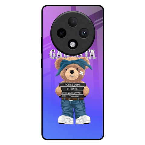 Gangsta Bear Oppo F27 Pro Plus Glass Back Cover Online