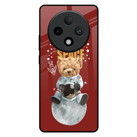 Astronaut Bear Oppo F27 Pro Plus Glass Back Cover Online