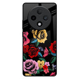 Floral Decorative Oppo F27 Pro Plus Glass Back Cover Online