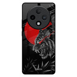 Red Moon Tiger Oppo F27 Pro Plus Glass Back Cover Online