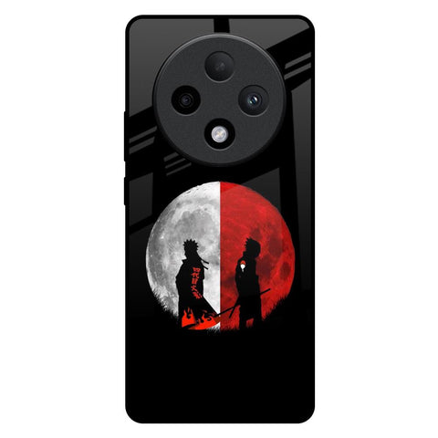 Anime Red Moon Oppo F27 Pro Plus Glass Back Cover Online