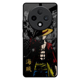 Dark Luffy Oppo F27 Pro Plus Glass Back Cover Online