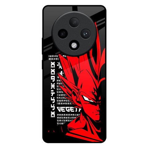 Red Vegeta Oppo F27 Pro Plus Glass Back Cover Online