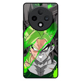 Anime Green Splash Oppo F27 Pro Plus Glass Back Cover Online