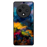 Multicolor Oil Painting Oppo F27 Pro Plus Glass Back Cover Online