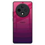 Wavy Pink Pattern Oppo F27 Pro Plus Glass Back Cover Online