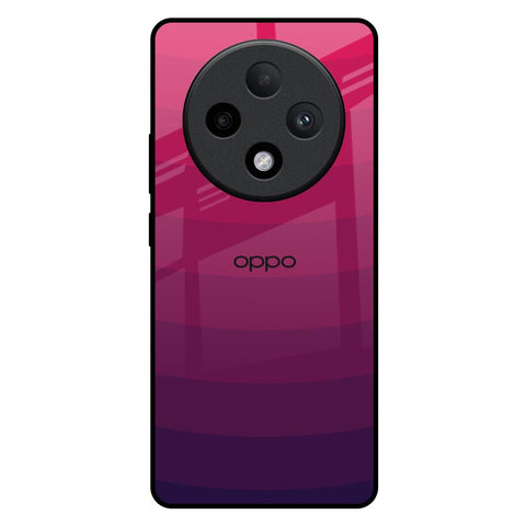 Wavy Pink Pattern Oppo F27 Pro Plus Glass Back Cover Online