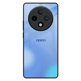 Vibrant Blue Texture Oppo F27 Pro Plus Glass Back Cover Online