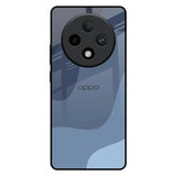 Navy Blue Ombre Oppo F27 Pro Plus Glass Back Cover Online