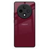 Classic Burgundy Oppo F27 Pro Plus Glass Back Cover Online