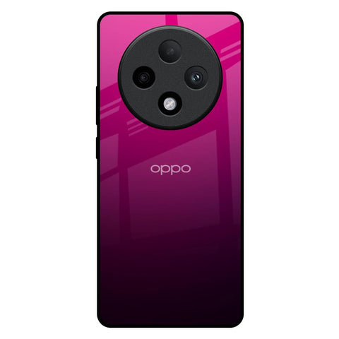 Purple Ombre Pattern Oppo F27 Pro Plus Glass Back Cover Online