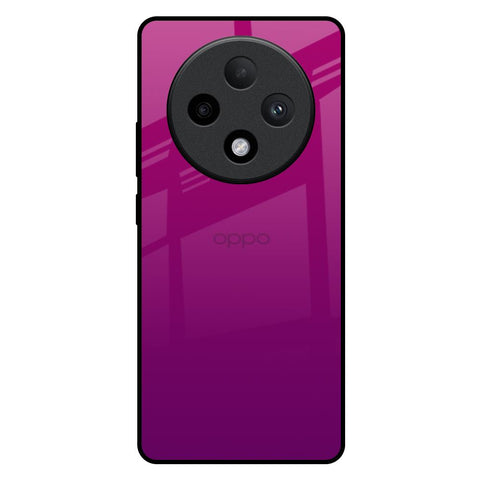 Magenta Gradient Oppo F27 Pro Plus Glass Back Cover Online