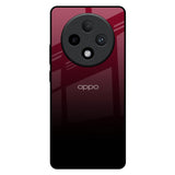 Wine Red Oppo F27 Pro Plus Glass Back Cover Online