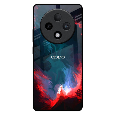 Brush Art Oppo F27 Pro Plus Glass Back Cover Online