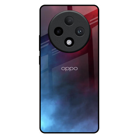 Smokey Watercolor Oppo F27 Pro Plus Glass Back Cover Online