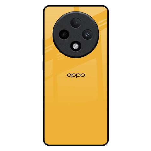 Fluorescent Yellow Oppo F27 Pro Plus Glass Back Cover Online