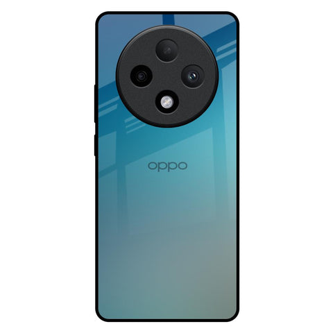 Sea Theme Gradient Oppo F27 Pro Plus Glass Back Cover Online