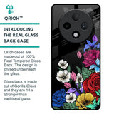 Rose Flower Bunch Art Glass Case for Oppo F27 Pro Plus