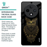 Golden Owl Glass Case for Oppo F27 Pro Plus