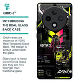 Astro Glitch Glass Case for Oppo F27 Pro Plus