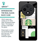 Coffee Latte Glass Case for Oppo F27 Pro Plus