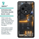 Glow Up Skeleton Glass Case for Oppo F27 Pro Plus