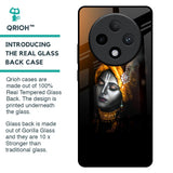 Ombre Krishna Glass Case for Oppo F27 Pro Plus