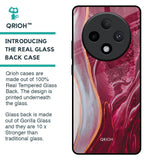 Crimson Ruby Glass Case for Oppo F27 Pro Plus