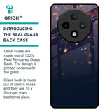 Falling Stars Glass Case For Oppo F27 Pro Plus