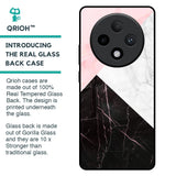 Marble Collage Art Glass Case For Oppo F27 Pro Plus