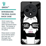 Girl Boss Glass Case For Oppo F27 Pro Plus