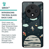 Astronaut Dream Glass Case For Oppo F27 Pro Plus