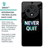 Never Quit Glass Case For Oppo F27 Pro Plus