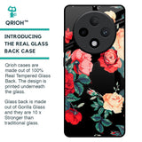 Floral Bunch Glass Case For Oppo F27 Pro Plus