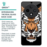 Angry Tiger Glass Case For Oppo F27 Pro Plus